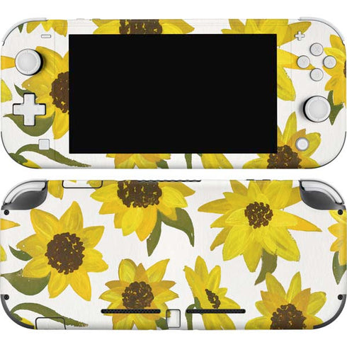 Cat Coq Sunflower Acrylic Nintendo Switch Lite Skin